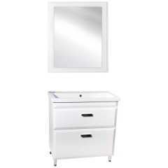 Комплект мебели Style Line ElFante Лотос 70 напольный белый