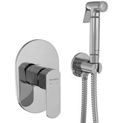 Смеситель с гигиеническим душем встраиваемый Bennberg 18K212 Chrome