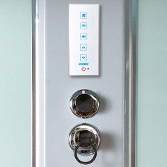 Душевая кабина Deto EM4511 L с гидромассажем и электрикой