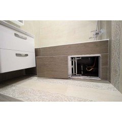 Люк под плитку Практика Евроформат ЕСКР 400x400