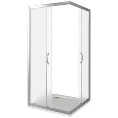 Душевое ограждение GooDDooR Infinity CR-80-G-CH