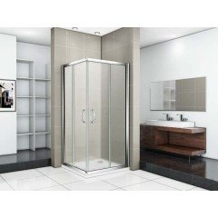 Душевое ограждение GooDDooR Infinity CR-80-G-CH