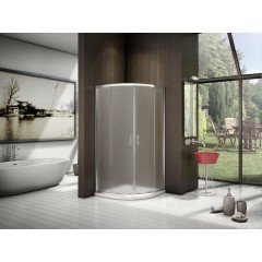 Душевое ограждение GooDDooR Latte R-80-G-WE
