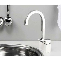 Смеситель для кухни WasserKRAFT Aller White 1067WHITE