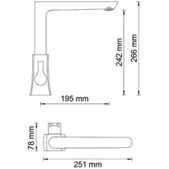 Смеситель для кухни WasserKRAFT Berkel 4807