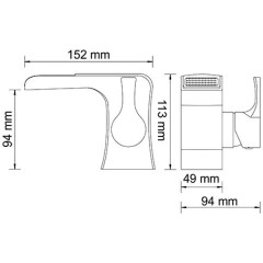 Смеситель для раковины WasserKRAFT Berkel 4869