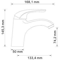 Смеситель для раковины WasserKRAFT Rossel 2803