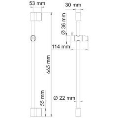 Душевая стойка WasserKRAFT A076