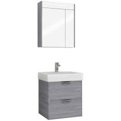 Зеркало-шкаф Акватон Сильва 60 дуб фьорд 1A216202SIW60
