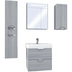 Зеркало-шкаф Акватон Сильва 60 дуб фьорд 1A216202SIW60