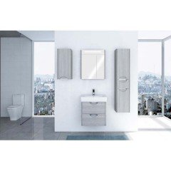 Зеркало-шкаф Акватон Сильва 60 дуб фьорд 1A216202SIW60