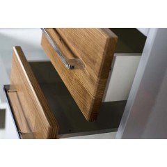 Пенал ASB-Woodline Оскар 35 дуб золотой массив дуба