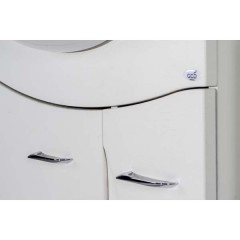 Тумба с раковиной ASB-Mebel Альфа 65 белый ясень
