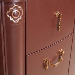Комплект мебели Аква Родос Арт Деко Люкс 100 орех итальянский