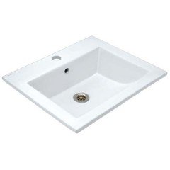 Раковина встраиваемая Jaquar Kubix-F KUS-WHT-35601