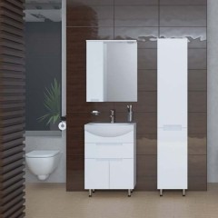 Зеркало-шкаф Аква Родос Квадро 60 L