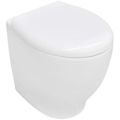 Унитаз приставной BelBagno Alba BB125CB+BB125SC безободковый