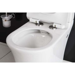 Унитаз BelBagno Deluca BB343CPR+BB343T+BB2011SC безободковый