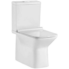 Унитаз BelBagno Romano BB353CPR+BB353T+BB146SC безободковый