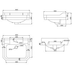 Тюльпан BelBagno Trevi BB135L+BB135P