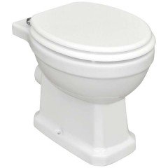 Унитаз приставной BelBagno Trevi BB135CB+BB135SCM-CRM