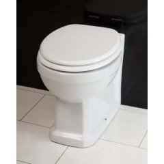 Унитаз приставной BelBagno Trevi BB135CBL+BB135SCM-CRM
