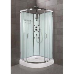 Душевая кабина BelBagno Uno UNO-CAB-R-2-80-C-CR