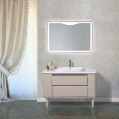 Тумба с раковиной BelBagno Radice 100 tortora opaco