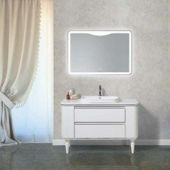 Тумба под раковину BelBagno Radice 120 bianco lucido BB1200DRC/BL