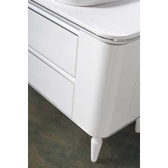 Тумба под раковину BelBagno Radice 120 bianco lucido BB1200DRC/BL