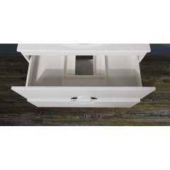 Тумба с раковиной BelBagno Onda 80 bianco lucido