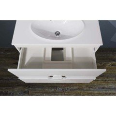 Тумба с раковиной BelBagno Onda 90 bianco lucido