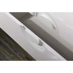 Тумба с раковиной BelBagno Onda 90 bianco lucido