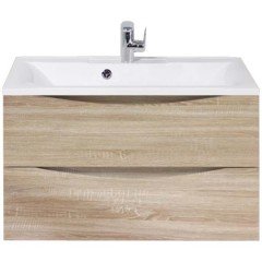 Тумба под раковину BelBagno Marino 80 rovere bianco MARINO-800-2C-SO-WO-P