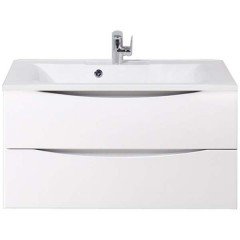 Тумба под раковину BelBagno Marino 90 bianco lucido MARINO-900-2C-SO-BL-P