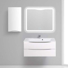 Шкаф подвесной BelBagno Fly-Marino 40 bianco lucido FLY-MARINO-750-1A-SC-BL-P-L