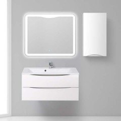 Шкаф подвесной BelBagno Fly-Marino 40 bianco lucido FLY-MARINO-750-1A-SC-BL-P-R
