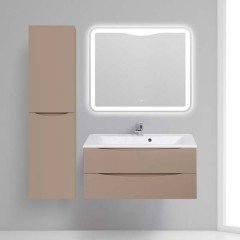 Пенал BelBagno Fly-Marino 40 cappuccino lucido FLY-MARINO-1500-2A-SC-CL-P-L