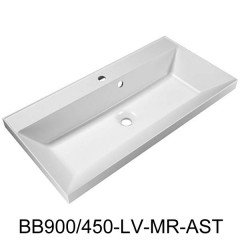 Тумба с раковиной BelBagno Regina 90 rosso basalto