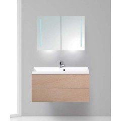 Тумба с раковиной BelBagno Regina 100 rosso basalto