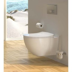 Унитаз подвесной Creavit Free FE322.00100 безободковый