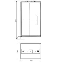 Душевая кабина Orans Basic+ SR-86159 L