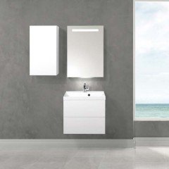 Шкаф подвесной BelBagno Regina 40 bianco opaco REGINA-750-1A-SC-BO-P-BLUM-L