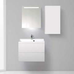 Шкаф подвесной BelBagno Regina 40 bianco opaco REGINA-750-1A-SC-BO-P-BLUM-R