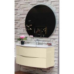 Тумба с раковиной BelBagno Smile 90 tortora opaco