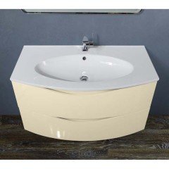 Тумба с раковиной BelBagno Smile 90 tortora opaco