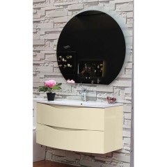 Тумба с раковиной BelBagno Smile 100 tortora opaco