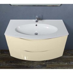 Тумба с раковиной BelBagno Smile 100 tortora opaco