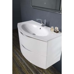 Тумба под раковину BelBagno Smile 100 bianco lucido BB1000TVC/BL