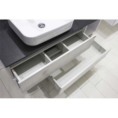Тумба с раковиной Comforty Прага 120 дуб белый